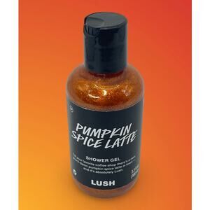 LUSH Pumpkin Latte Shower Gel 100ml 3.3oz Limited Edition Pumpkin Spice Scents